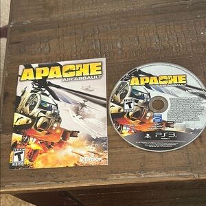 Apache Air Assault for PS3 - Black and Yellow